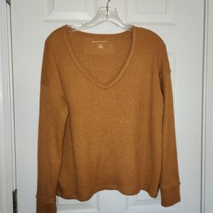 American Eagle - Soft Sweater V-Neck - Size Small (S)